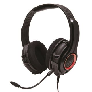 GamesterGear Cruiser PC200 2.0 Black Stereo Online Gaming Headset With