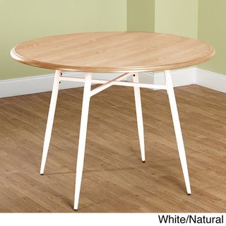 Simple Living Milo Mixed Media Round Dining Table   Shopping