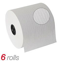 Georgia Pacific SofPull 100percent Recycled White Hardwound Roll Paper Towels 7 45 x 1000 Carton Of 6