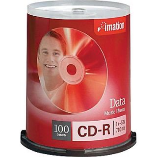 Imation 100/Pack 700MB 80 min CD R Spindle