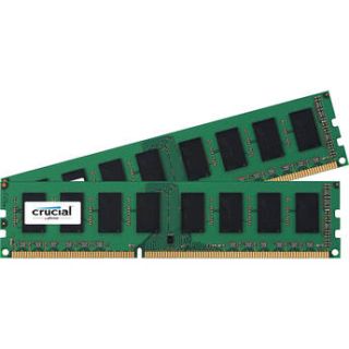 Crucial 8GB DDR3 1600 MHz UDIMM Memory Kit CT2KIT51272BD160BJ
