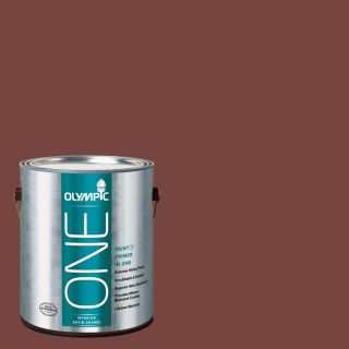 Olympic ONE Sweet Spiceberry Satin Latex Interior Paint and Primer In One (Actual Net Contents: 114 fl oz)