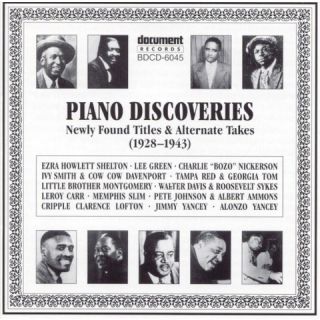 Piano Discoveries: Newly Found Titles & Alternate Takes (1928 1943