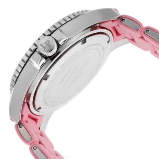 Mocassino Pink Silicone and Stainless Steel Pink Dial