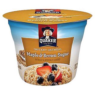 Quaker® Oatmeal Express™ Brown Sugar, 1.9 oz. Cups, 24 Cups/Case