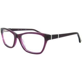 Allure L3002 Women's Rx able Eyeglass Frames, Plum