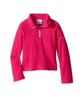 Columbia Kids Glacial™ Fleece Half Zip (Little Kids/Big Kids) Haute Pink/Cirrus Grey
