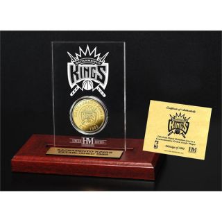 Sacramento Kings 24k Gold Coin Etched Acrylic   15900114  