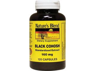 Nature's Blend Black Cohosh 160 mg 120 Caps