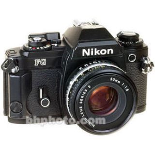 Used Nikon FG 35mm SLR Camera with 50mm f/1.8 lens