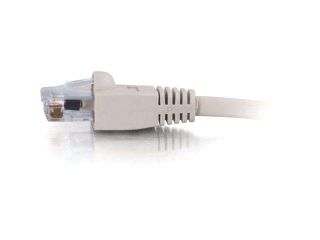 C2G 22809 1 ft. Cat 6 Gray USA Made Cat6 550 MHz Stranded Snagless Patch Cable
