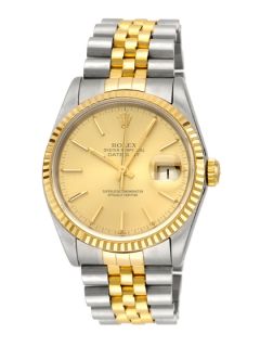 Rolex Oyster Perpetual Two Tone Watch by Estate Watches