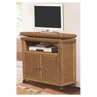 Low TV Stand in Antique Honey