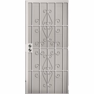 Gatehouse Achilles White Steel Security Door (Common: 36 in x 81 in; Actual: 38.125 in x 81.5 in)