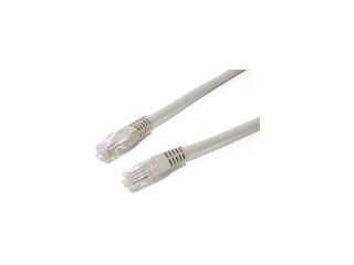 StarTech 1 ft Gray Molded Cat5e UTP Patch Cable