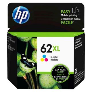 HP 62XL Tri color Ink Cartridge   Multicolor (C2P07AN#140)