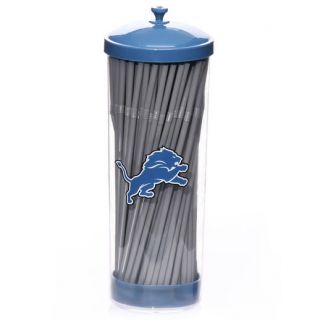 Detroit Lions 100 Count Straw Dispenser
