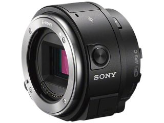 SONY QX1 ILCE QX1/B Black 20.1 MP Interchangeable Lens Style Camera   Body