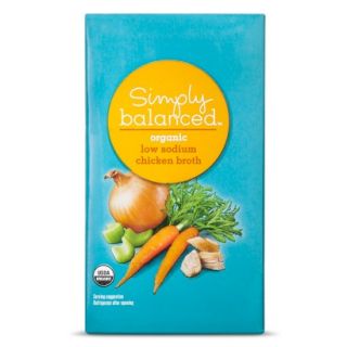 Simply Balance Organic Low Sodium Chicken Broth 32 oz