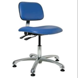 BEVCO 4051C2 BLUE Class 100 Cleanroom Chair,Tilt,Blue