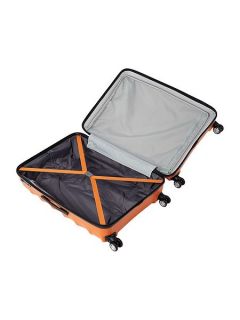 Antler Juno large 4 wheel orange roller suitcase
