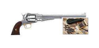 1858 Buffalo Stainless Steel .44 Caliber Revolver and Starter Kit