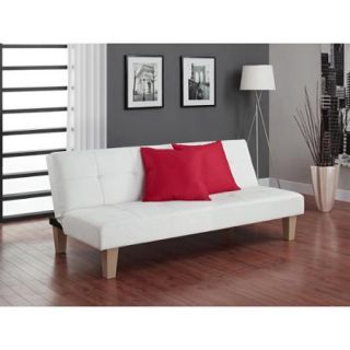 Aria Futon Sofa Bed, White