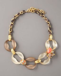 Alexis Bittar Ivory Coast Cluster Necklace