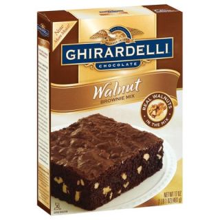 Ghirardelli Walnut Brownie Mix, 17 oz