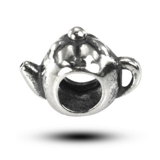 De Buman Sterling Silver Teapot Charm Bead   15515458  