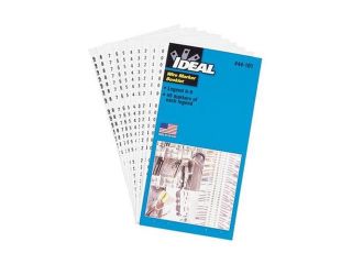 IDEAL 44 103 Wire Marker Book 1 45