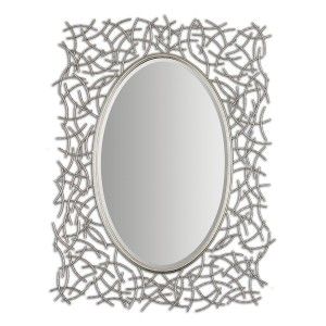 Uttermost 8121 Dekoven Silver Mirror