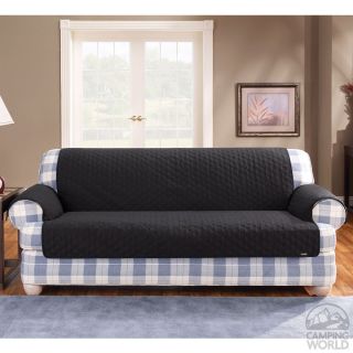Cotton Duck Sofa Pet Throw width 70   Black   Sure Fit 047293375040   Furnishing Accessories