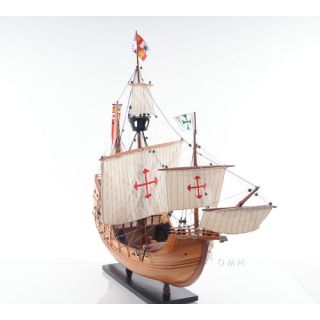 Santa Maria Model Boat by Old Modern Handicrafts