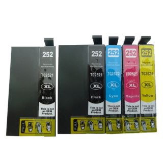 pack Replacing T252XL Ink Cartridge for Epson WF 3620 WF 3640 WF