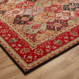 Andover Mills Standish Area Rug in Red
