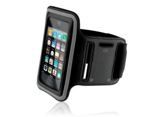 Naztech Sports Armband & Screen Protector   iPhone / 3G / 3GS / iTouch   Black