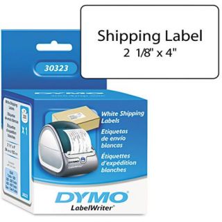 Dymo 30323 LabelWriter Shipping Labels, 2 1/8 x 4, White, 220 Labels
