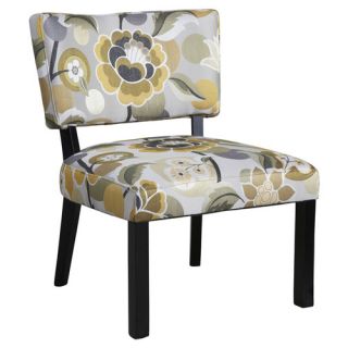 Powell Floral Slipper Chair