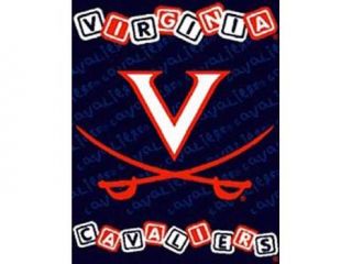 Virginia Cavaliers 36 x 48 inch Woven Baby Throw Blanket