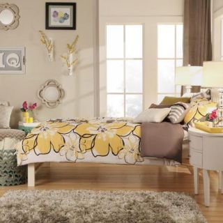 Elise Twin Bed, Soft White