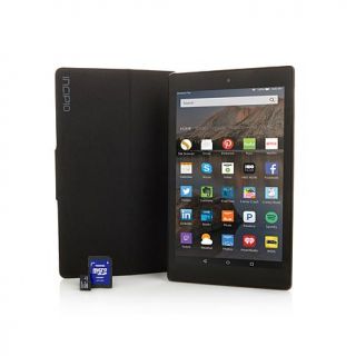  Fire HD 8" 8GB WiFi Tablet with 8GB Memory Card, Folio Case and Online S   8067837
