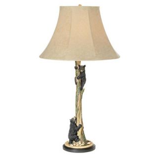 Pacific Coast Lighting PCL Climbing Bears 27.5 H Table Lamp with Bell