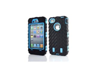 Hybrid Case  for iPhone 4 4S     Hard /Silicone Snap on Cover