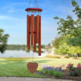 Chimes of Your Life   Psalm 23:1   Heart   Memorial Wind Chime