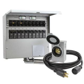 Reliance Controls 10 Circuit 30 Amp Manual Transfer Switch Kit 310CRK