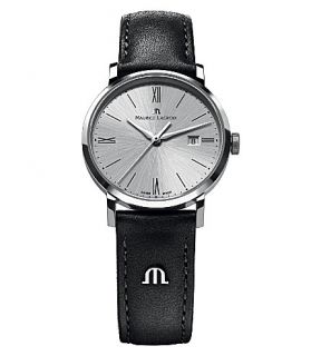 MAURICE LACROIX   EL1084 SS001 110 leather strap watch