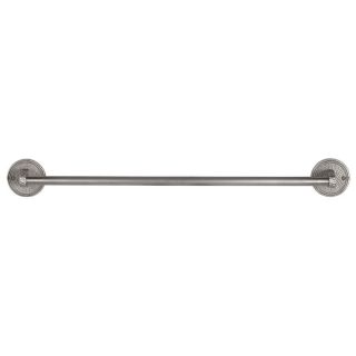 The Copper Factory Artisan Satin Nickel Single Towel Bar (Common: 24 in; Actual: 27.25 in)
