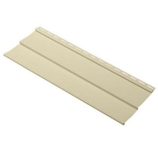 Cellwood Progressions Double 4 in. x 24 in. Vinyl Siding Sample in Sunrise Yellow PG40SAMPLE IQ