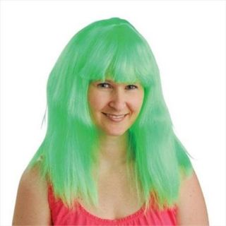 CoverYourHair am569 Green Neon Costume Wig
